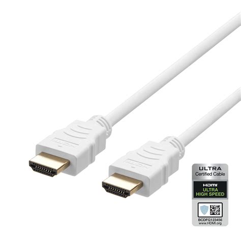 Hdmi Kabel Deltaco Ultra High Speed K Hz Meter Vit