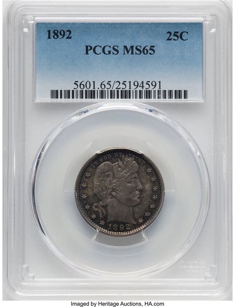 PCGS Set Registry 1892 25C 25194591