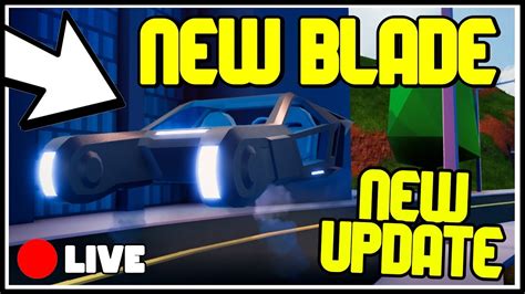 🔵 Roblox Jailbreak Live 🔵 New Blade Vehicle Update Is Here Roblox Jailbreak Live Youtube