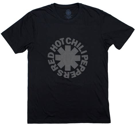 Red Hot Chili Peppers Asterisk Tee Hi Build Black T Lury