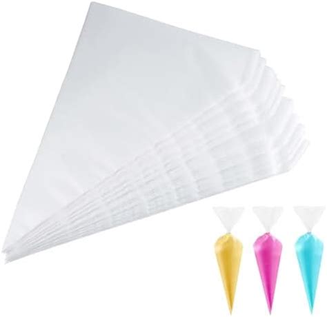 12 In Pastry Piping Bags 100Pcs Piping Bags Extra Thick Disposable