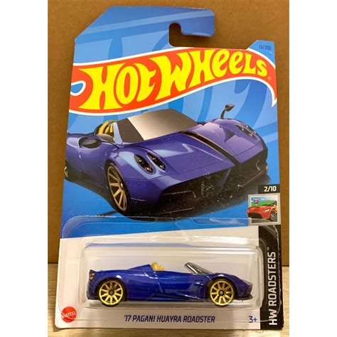 風火輪 Hot Wheels 義大利 帕加尼 17 PAGANI HUAYRA ROADSTER 雙門敞篷跑車 超跑 蝦皮購物