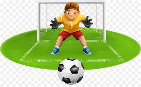 Soccer Goalkeeper Vector At Collection Of Soccer