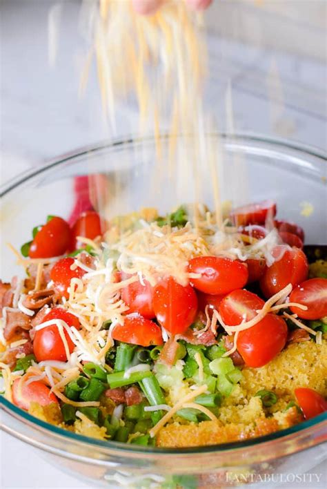 Cornbread Salad Recipe Without Beans Fantabulosity