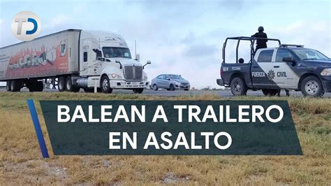 Balean A Trailero Tras Resistirse A Un Asalto Sobre La Autopista A