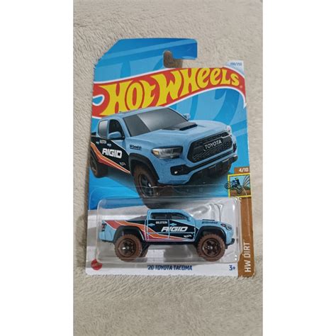 Hot Wheels 20 Toyota Tacoma HW Dirt 4 10 hotwheels Carrinhos Coleção Shopee Brasil