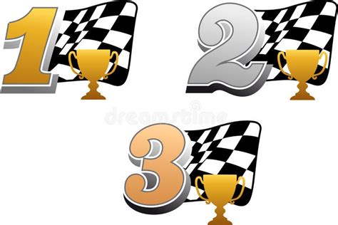 race trophy vector
