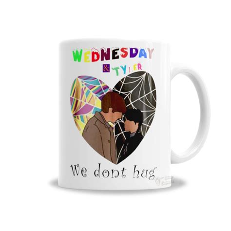 Tazas Wednesday Merlina Y Tyler Chiva Calenchu Tienda