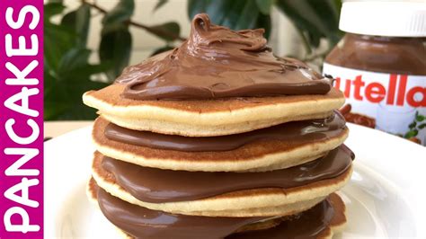 How To Make Delicious American Pancakes With Nutella Step By Step