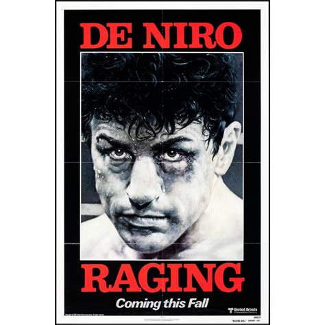 vintage movie poster raging bull starring robert de niro cathy moriarty ...