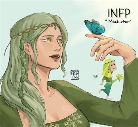 Artstation Mbti The Diplomats Infj Mbti Enfj Personalidad Infp