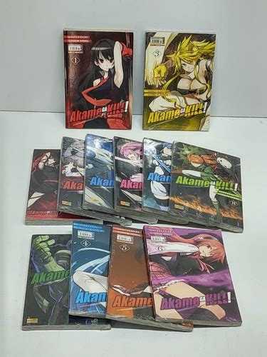 Mangas Akame Ga Kill Takahiro Tetsuya Panini Parcelamento Sem Juros