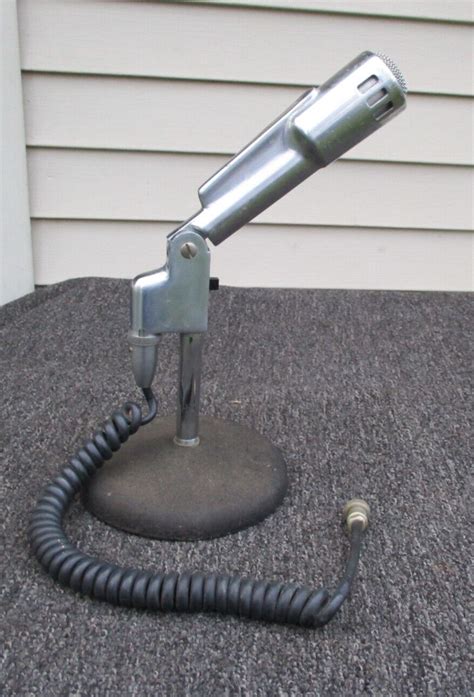 Vintage Electro Voice Microphone Model 664 Dynamic Cardioid W Stand EBay