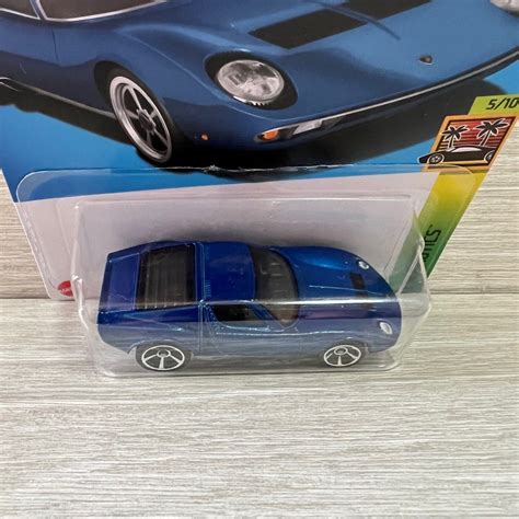 Hot Wheels Hotwheels Hw Exotics Lamborghini Miura Sv Blue Carousell