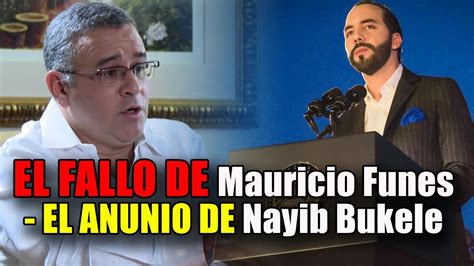 Mauricio Funes Confiesa En Video El Anunicio De Nayib Bukele Para