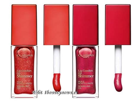 Новое мерцающее масло для губ Clarins Lip Comfort Oil Shimmer Spring ...