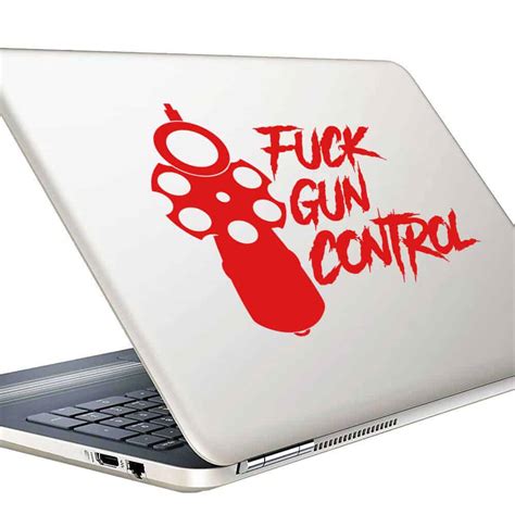 Fuck Gun Control Vinyl Car Truck Window Decal Sticker