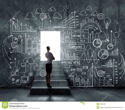 Business Solution Stock Image Image Of Marketing Door 43381691