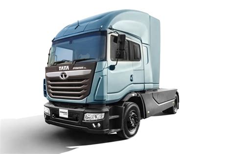 Tata Prima E55s Hydrogen Fuel Cell Tractor Concept Revealed At Auto
