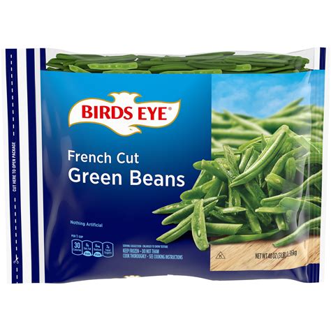 Birds Eye French Cut Green Beans Frozen Green Beans Oz Walmart