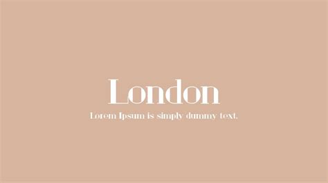 London Font Family : Download Free for Desktop & Webfont