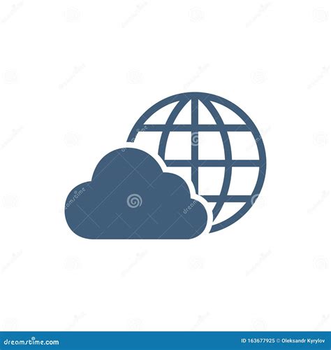 Icono De Almacenamiento En Nube En Todo El Mundo Inform Tica En Nube