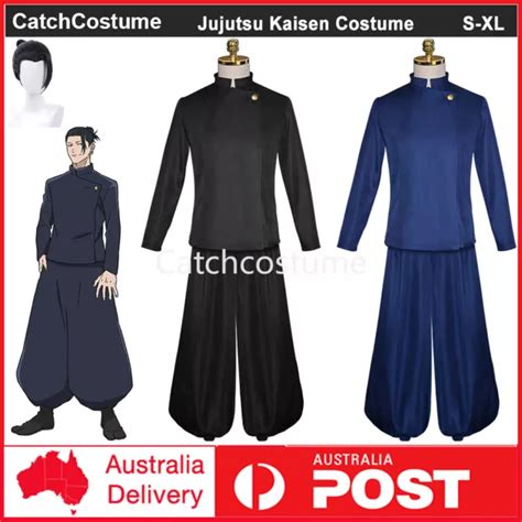 Anime Jujutsu Kaisen Geto Suguru High School Uniform Cosplay Costume