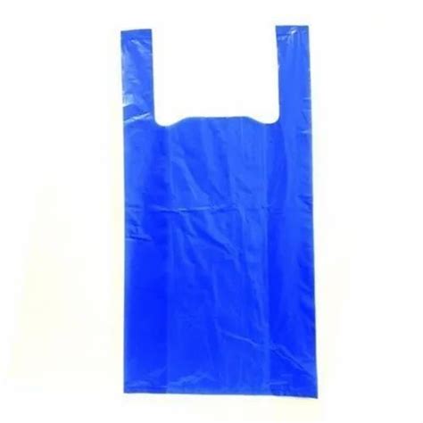 Blue Ld Plastic Carry Bag For Grocery Bag Size 16x23 Inch At Rs 97