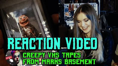 Reaction Video To Shorts From Creepy Vhs Tapes From Marks Basement