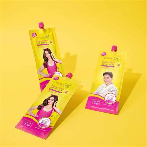 Authentic Brilliant Skin Sunscreen Gel Cream 50g Shopee Philippines