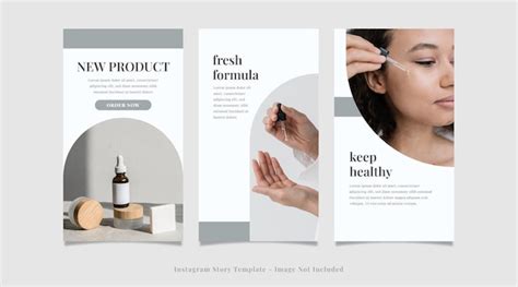 Premium Vector Skincare Instagram Post Social Media Template