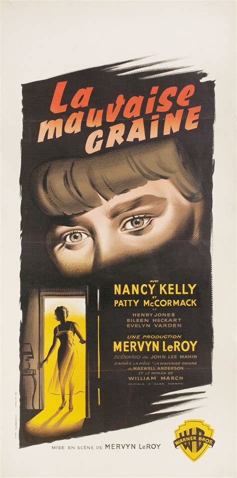 The Bad Seed Original 1956 French Petite Movie Poster Posteritati