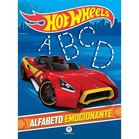 Livro Infantil Hot Wheels Alfabeto Emocionante Ciranda Cultural Papelaria Criativa