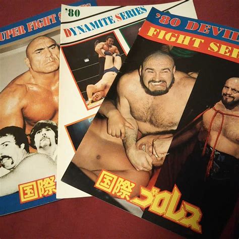 プロレスパンフレット 国際プロレス 80年パンフレット3冊セット プロレス雑誌 プロレスグッズプロレス｜売買されたオークション情報