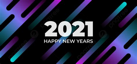 Modern 2021 New Years Background With Modern Gradient Colors Modern