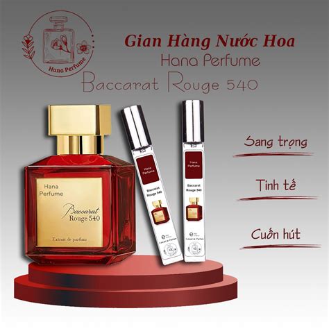 Nước Hoa Unisex Rouge 540 Extrait Chính Hãng Hương thơm trẻ trung hiện