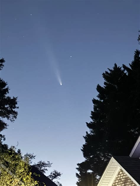 Naked Eye Comet Visible Over Charlotte Charlotte Amateur Radio Club