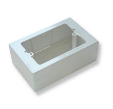 Caja Universal Blanca Para Canaleta Chalupa X Ferremobil