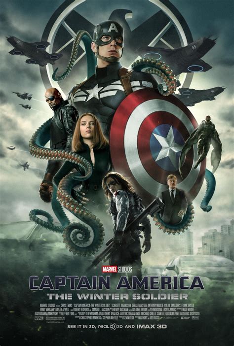 Captain America Winter Soldier Movie Poster