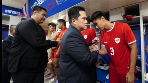 Timnas Indonesia U Kalah Dari Irak Begini Respons Erick Thohir