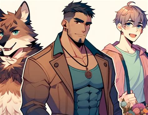 Draw Yaoi Bara Gay Furry And Nsfw Erotic Anime Fanart Custom Digital Art By Twinkartboy