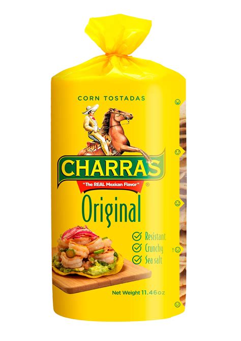 Charras Original Tostado Corn Tostadas Amarilla Gluten Free Yellow 11