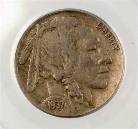 Lot Detail 1937 D Three Legged Buffalo Nickel