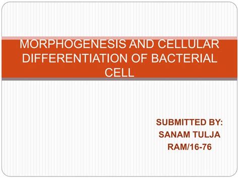 cellular differentiation pptx