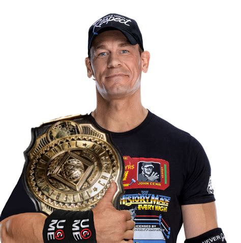 John Cena Custom Ic Championship Render 2 By Superajstylesnick On