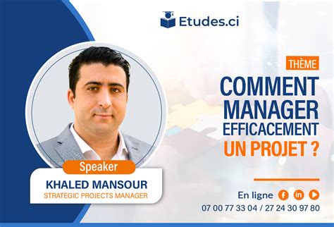 Comment Manager Efficacement Un Projet Etudes Ci