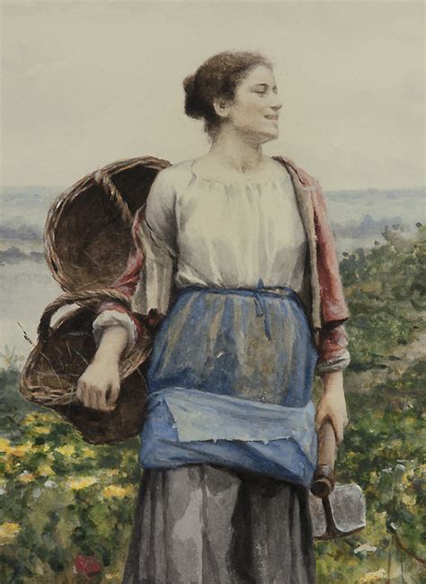 Daniel Ridgway Knight Or Daniel Knight 1839 1924 Heading To The