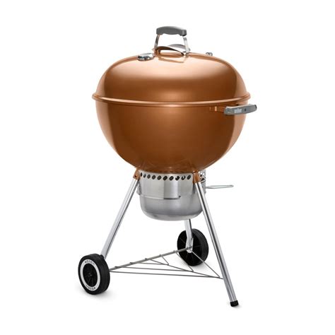 Weber Original Kettle Premium 22 Inch Charcoal Grill Copper