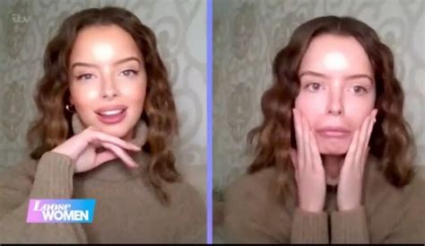 Maura Higgins Admits She Feels Naked On Loose Women As She Goes Makeup Free Daily Star