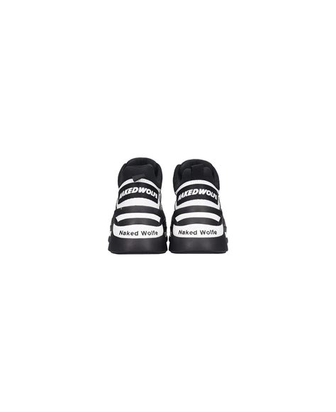 Naked Wolfe Track Sneakers In Black Leather Italist Always Like A Sale